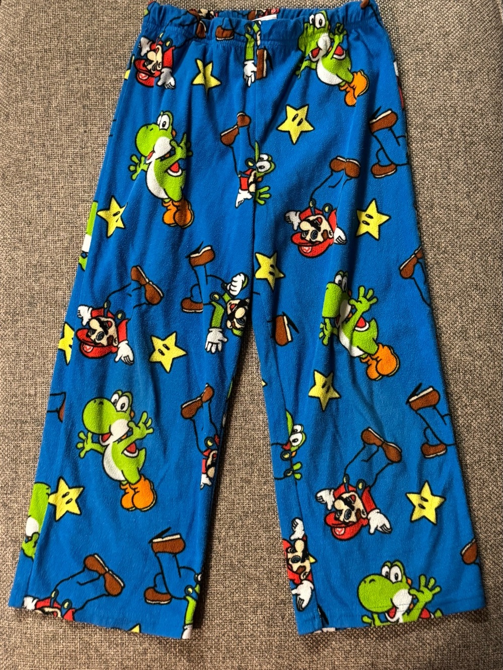 Super Mario Boys Pajama Pants Size Medium/8
